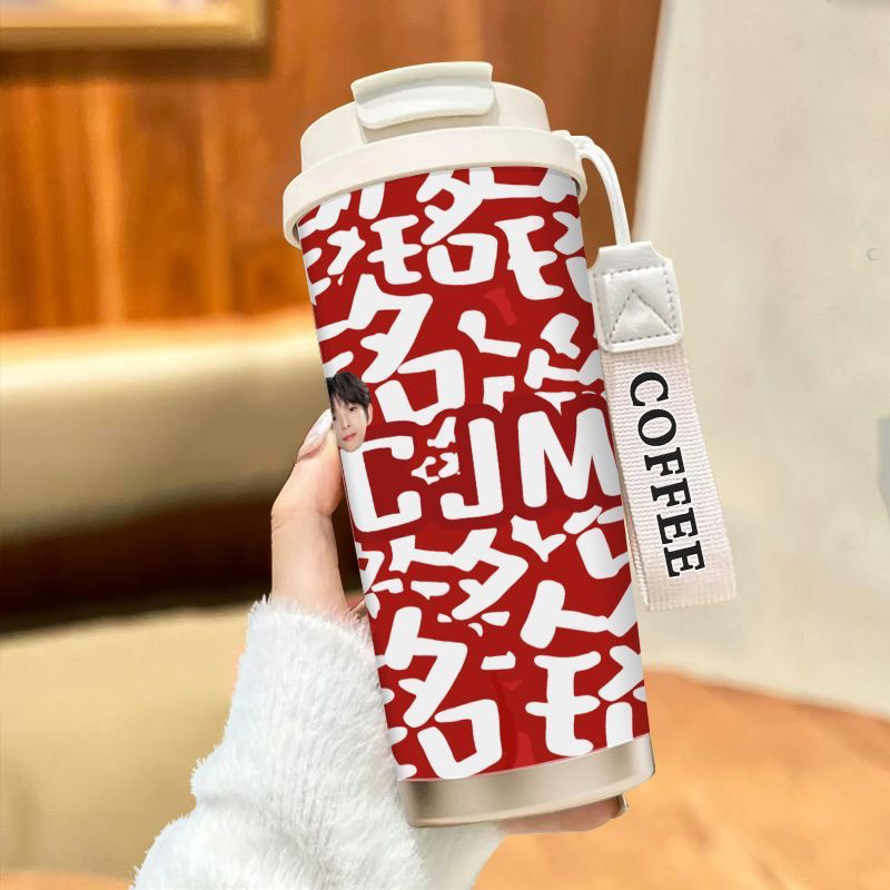 家族四代周边手办保温杯316