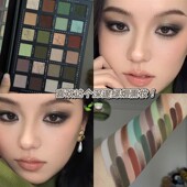 暖叙棕映二十四色眼影盘哑光珠光细闪大地色综合盘眼影