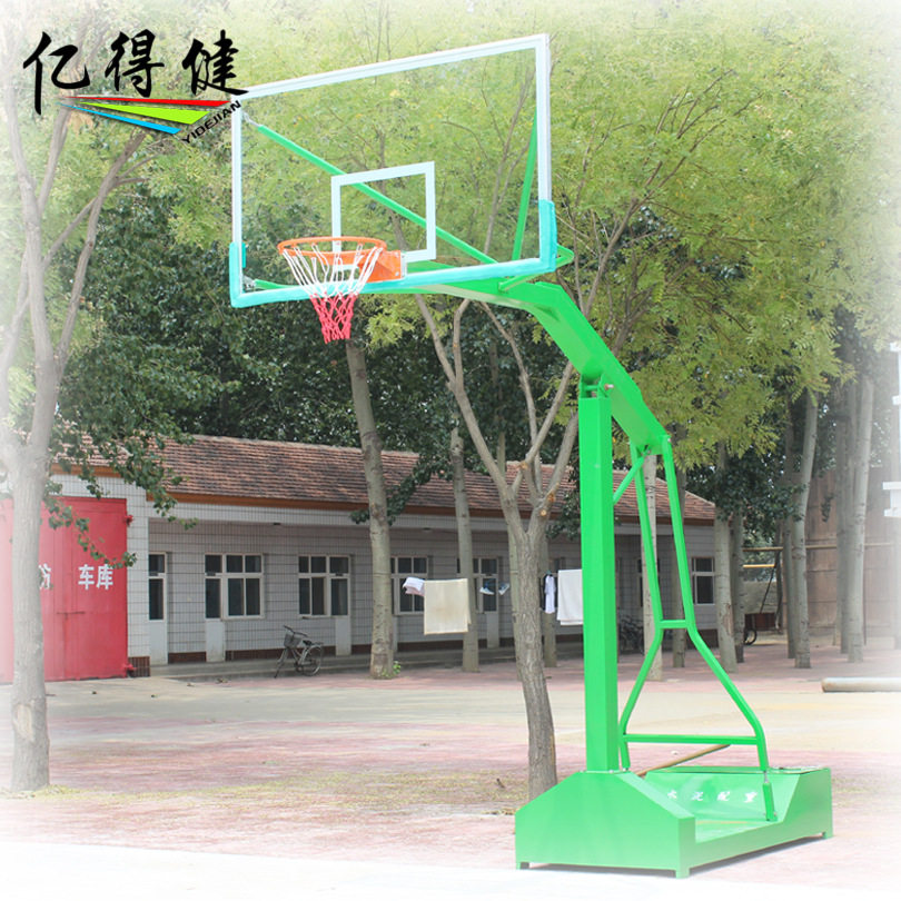 成人厢式篮球架可移动室外篮架凹箱凸箱货架钢质户外钢制篮球架