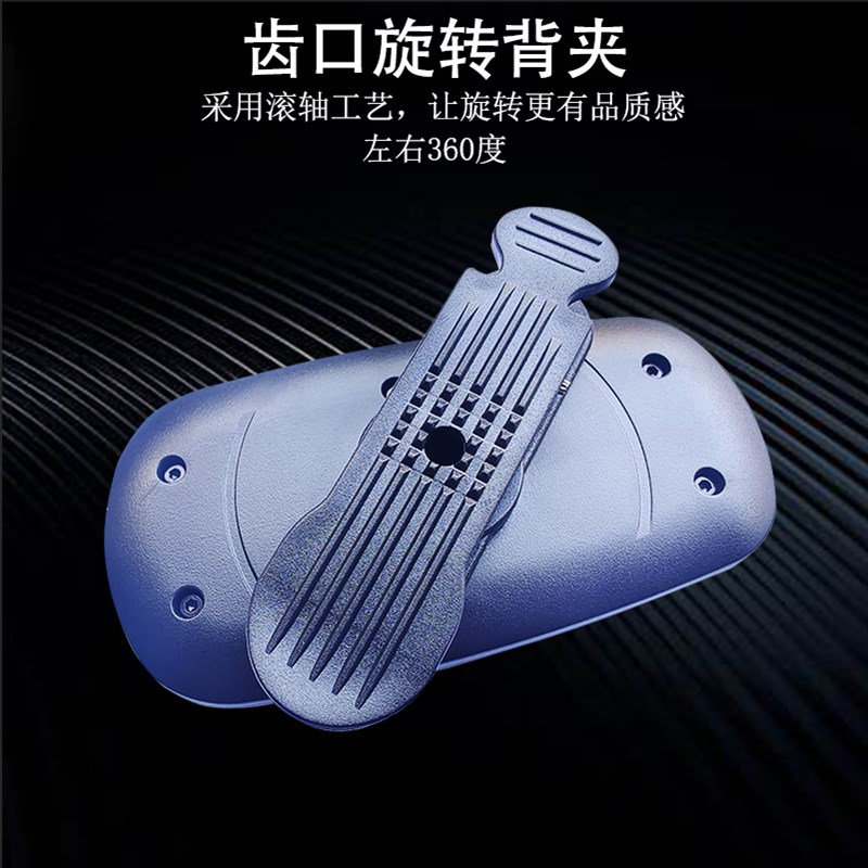 LED爆闪高亮警示肩灯旋转防水肩灯保安环卫执勤美团代驾304肩灯