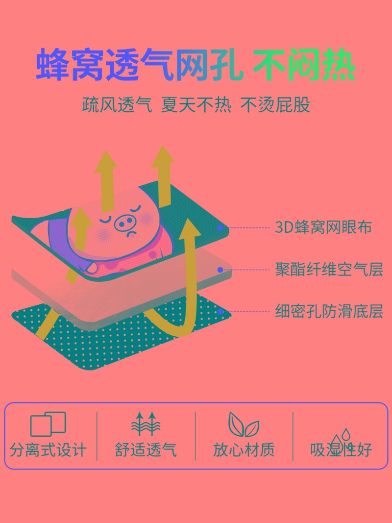 电动摩托车坐垫套电瓶车坐垫罩隔热防水防晒电车座垫四季通用车套