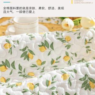 通用防滑全棉简约现代坐垫夏季 纯棉沙发垫四季 沙发套罩盖布靠背巾
