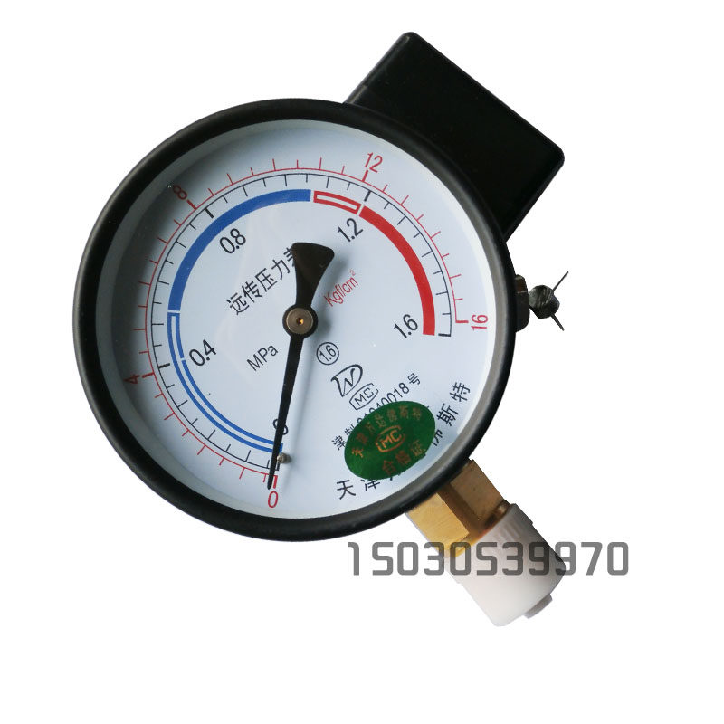 YTZ-150电阻远传压力表YTZ100 0-1.6MPa 变频器远程控制 恒压供水