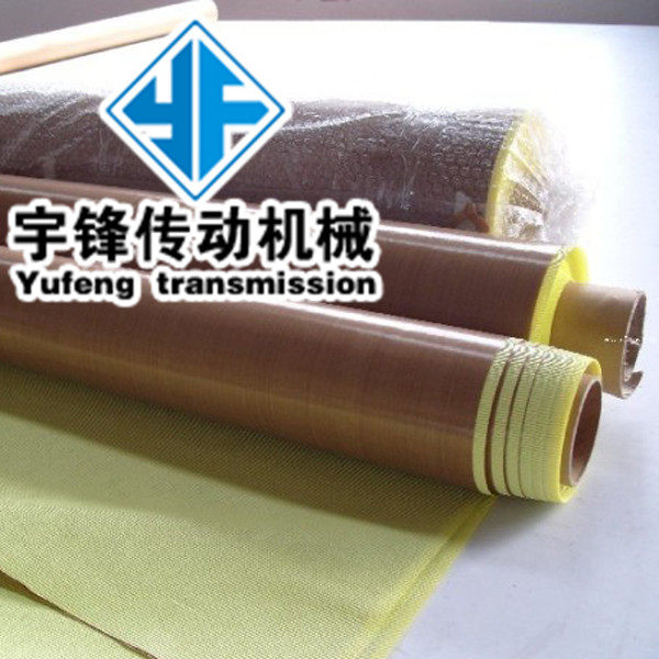 优质涂层特铁氟龙耐高温胶布/ PTFE胶带/包装机封口机咖啡色宽1米