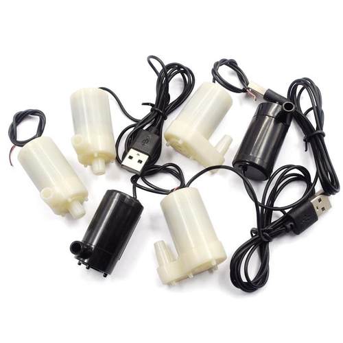 直流电机马达3V小水泵立式小潜水泵DC3W喷泉电动机微型4.5V 5V 6V