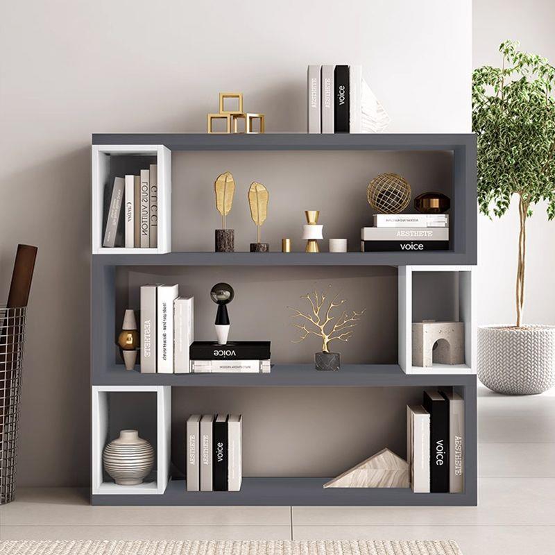 家用多层置物架隔断简约办公书柜落地展示柜自由组合创意客厅书架