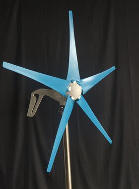 100W12V24V小型风力发电机微风启动风能太阳能风光互补路灯照明用