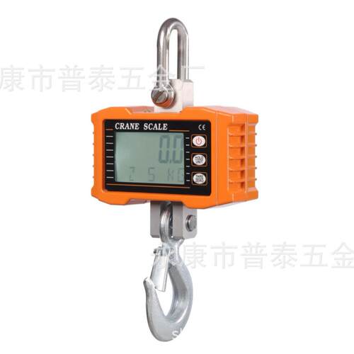 Crane Scale可充电300-500KG电子吊秤工业起重秤吊钩秤磅秤铝合金