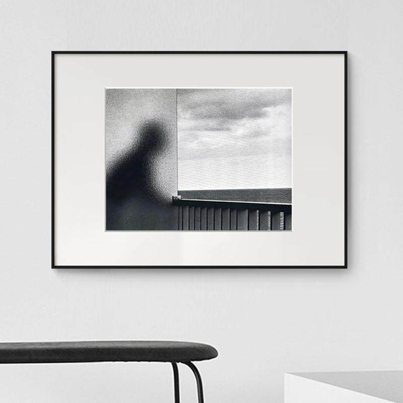 黑白怀旧复古挂画照片现代艺术装饰画样板间公寓简约壁画卡纸摆画