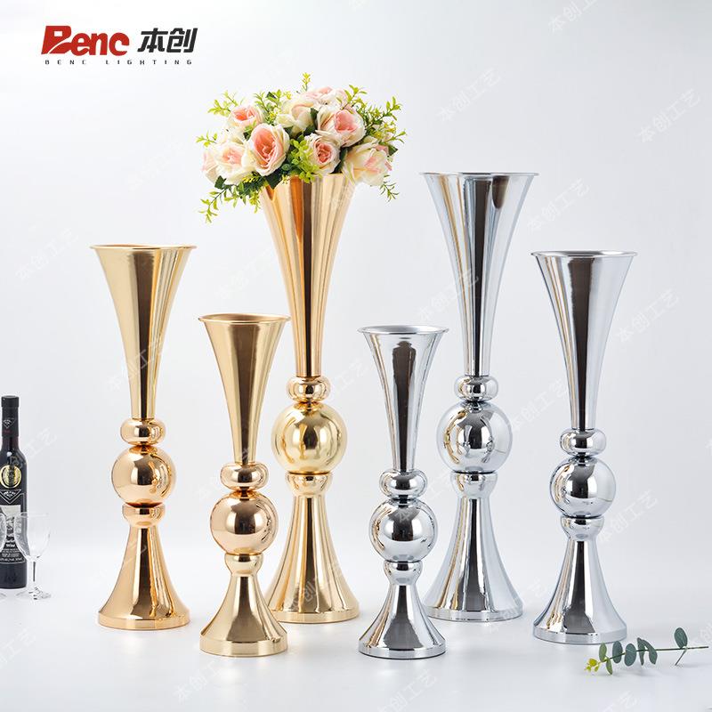 家居客厅工艺摆件酒店酒吧餐厅餐桌装饰花瓶创意婚礼现场布置花器