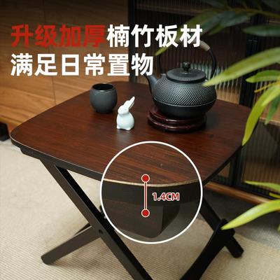 可折叠桌子餐桌家用小户型不占空间的小方桌茶几小桌子户外便携式
