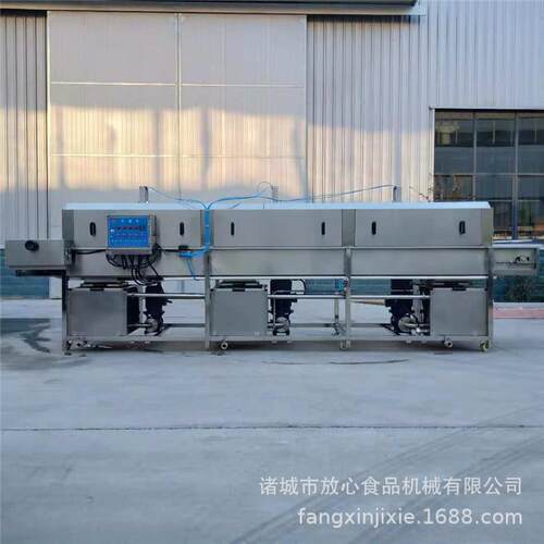 全自动海鲜筐清洗机塑料筐清洗机生产厂家洗箱机型号sus304