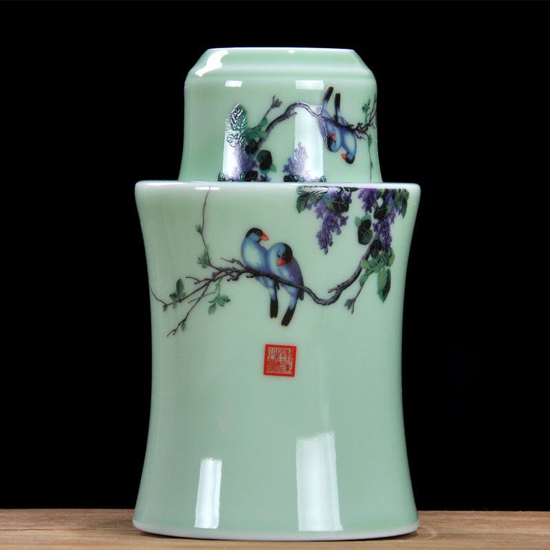 壶趣陶瓷温酒器二两装耐热烫酒壶中式白酒杯暖酒家用酒具套装黄酒