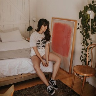 伽罗生活 简约抽象画合集(三)挂画 马克罗斯科 红与粉