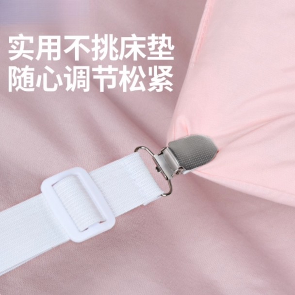 床单固定器弹力带可调节被子桌布沙发套床单扣 帐篷金属固定床单