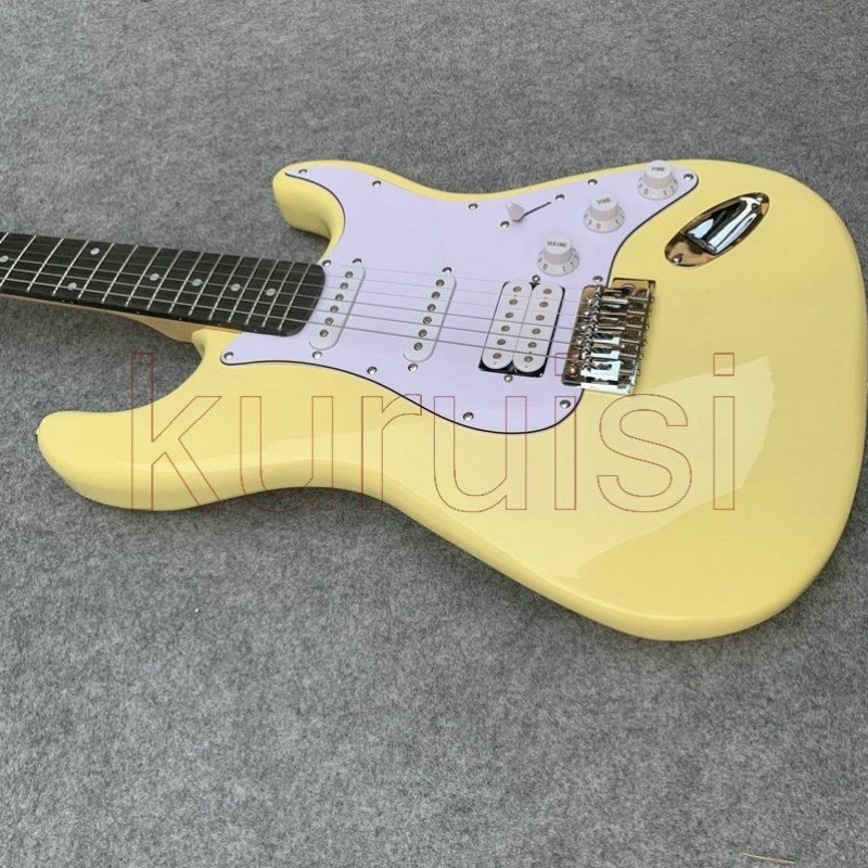 新款吉他正品玩家电吉他单单双拾音器ST电吉他专业演奏吉他多色