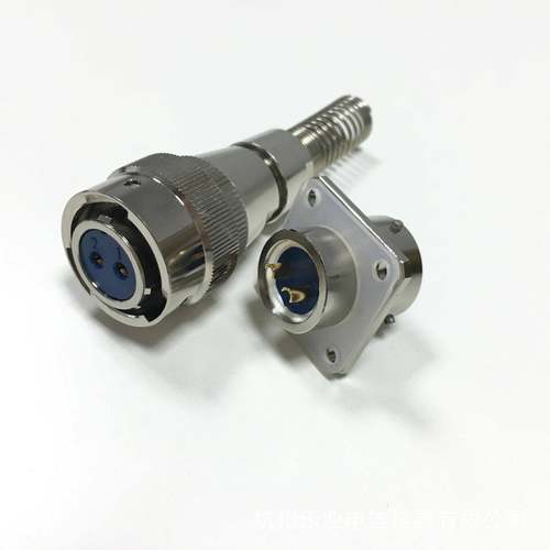 矩形电连接器FQN18圆形卡扣式FQN18-2TK塑胶电连接器电子插头