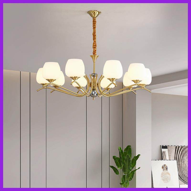 全铜美式客厅吊灯法式复古现代简约卧室主灯餐厅欧式轻奢水晶灯具,鲜花速递/花卉仿真/绿植园艺,割草机/草坪机,淘宝优惠券,粉丝福利购,淘宝优惠卷