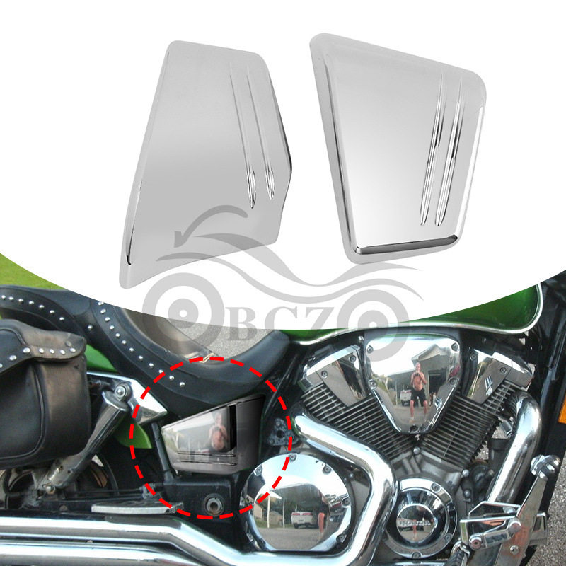 适用于哈雷巡航太子车 本T VTX1800 改装侧板电池盖 侧板 边盖