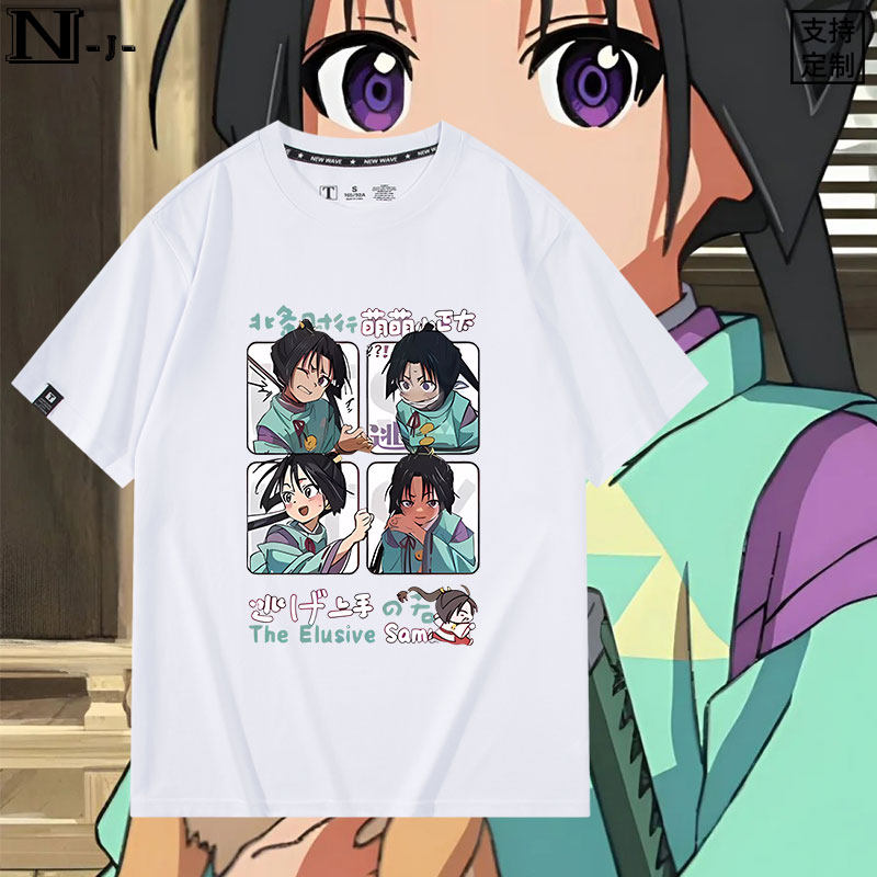 休闲宽松纯棉情侣短袖