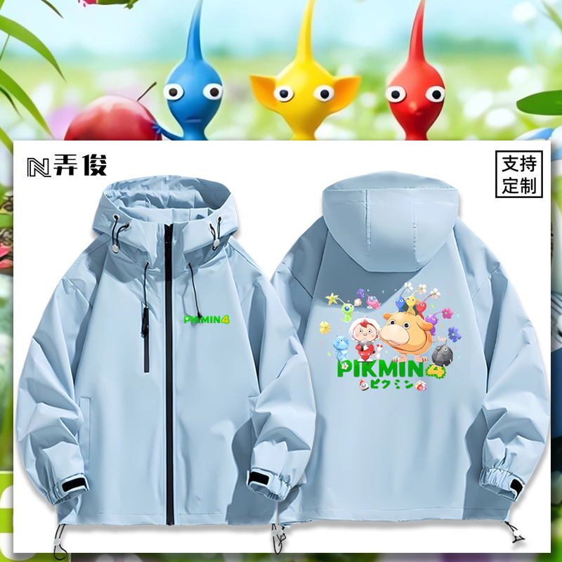 连帽秋冬新款宽松防风冲锋衣