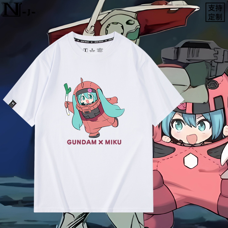 休闲宽松纯棉情侣短袖