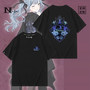 AveMujica x GEKIROCK联动丰川祥子ObIivionis周边男女短袖T恤衫