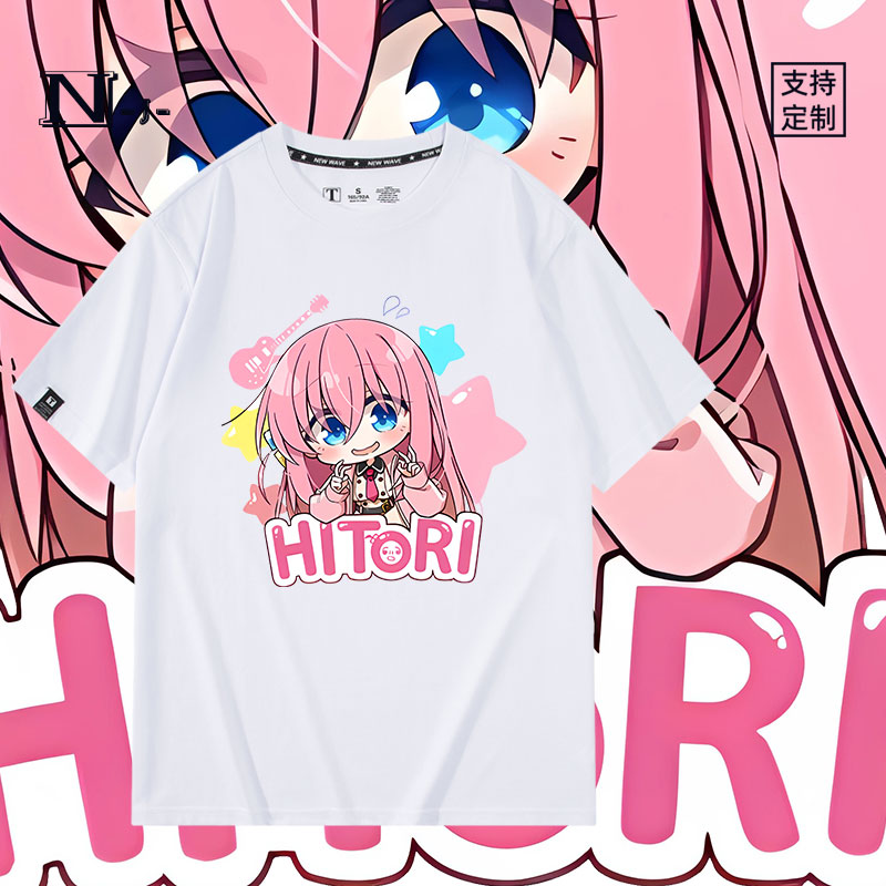 休闲宽松纯棉情侣短袖