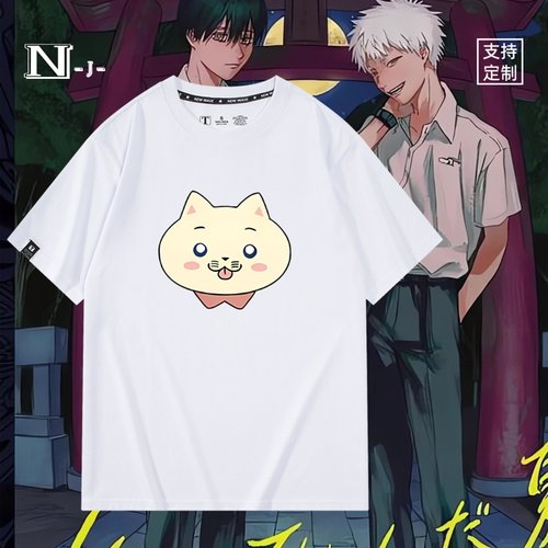 休闲宽松纯棉情侣短袖