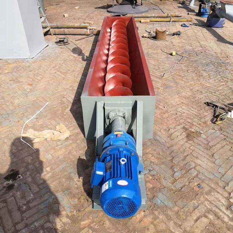 Ls螺旋上料提升机矿用不锈钢无轴水泥U型管式绞龙螺旋输送机