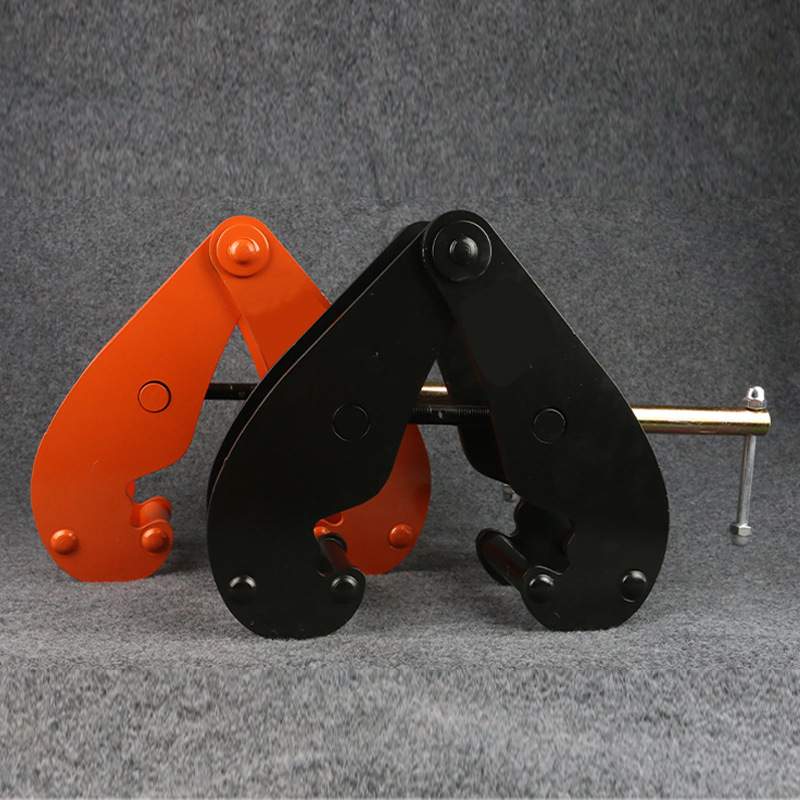钢轨夹钳吊钳槽钢工字钢夹具夹持器YC型起重钳轨道铁路轨起重吊具