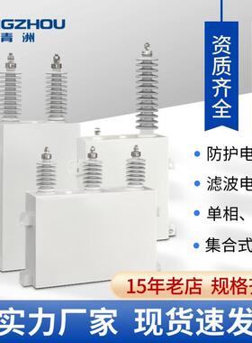 源厂优惠供应高压单项户外补偿并联电力电容器BAM6.3/√3-200-1W