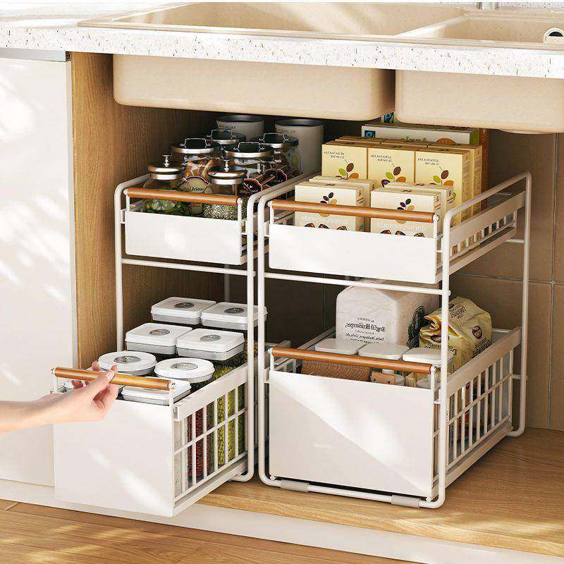 下水槽置物架橱柜收纳架多层可拆卸抽拉式厨房台面杂物水槽储物架,鲜花速递/花卉仿真/绿植园艺,割草机/草坪机,淘宝优惠券,粉丝福利购,淘宝优惠卷