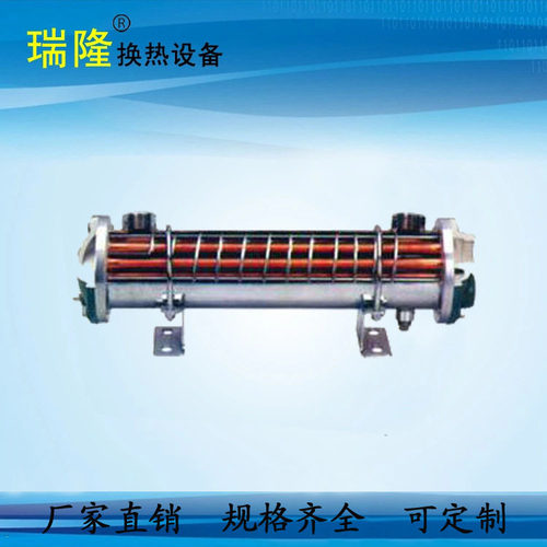 供应SL-509油冷却器非标SL螺旋式漩流式油换热散热器液压油列管式
