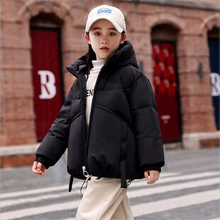 女童棉服冬装外套2026新款洋气童装网红女大童面包服儿童棉袄加厚