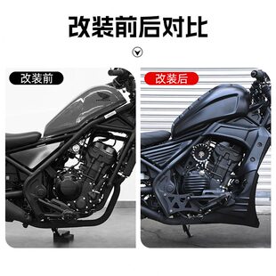 高档CM300改装装饰空滤 发动机遮挡装饰盖车身右侧装饰遮挡盖无损