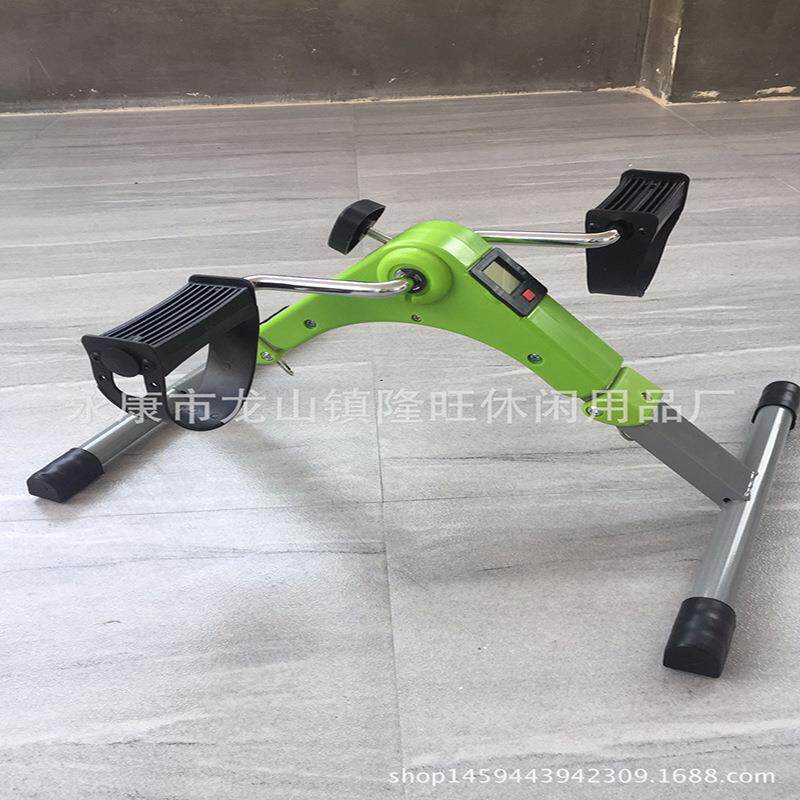厂供迷你健身车上下肢锻炼脚踏器美腿机腿部训练器材-绿色