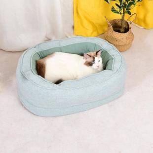 通用圆形宠物窝垫可拆洗猫狗用品中小型犬跨境 折扣价 工厂四季