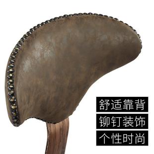 化妆理发店美发店美容美发升降子化椅子大工凳发廊滑轮理发旋转凳