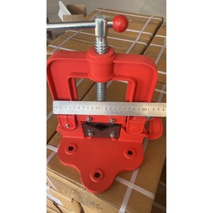 龙门钳重型管子压力钳三角架台虎钳管子夹具台钳工作台镀锌管专用