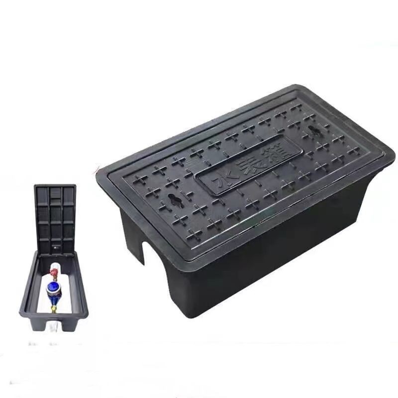 成品水表箱井盖家用免砌砖立式水表箱地埋农村改造专用水表井方形