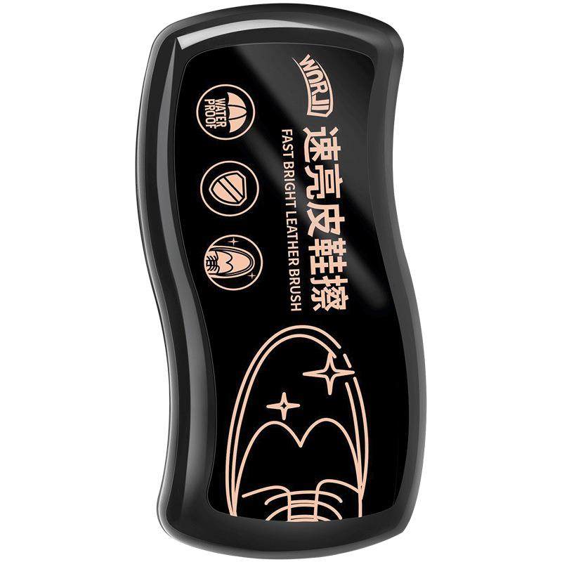 鞋油鞋刷一体海绵鞋擦擦鞋去污鞋蜡保养油无色通用皮革皮鞋