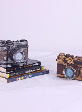 复古怀旧老式照相机模型摆件创意咖啡厅酒吧家居装饰品拍摄影道具