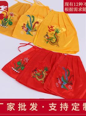 寺庙佛像肩披风披莲花佛袍披风佛衣佛堂绣品寺庙神像厂家龙纹