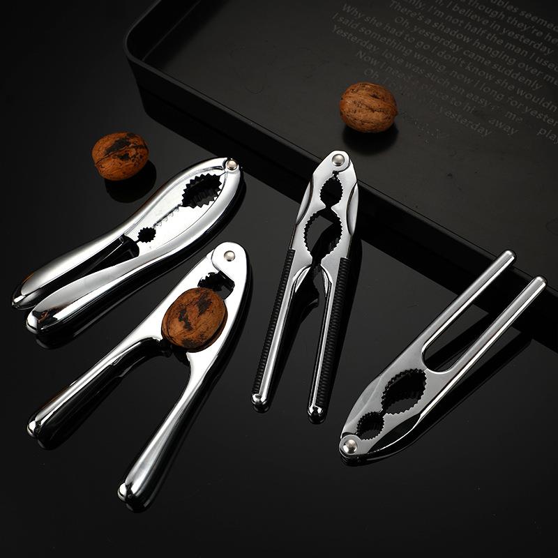 厂家直销核桃夹锌合金加厚核桃钳多功能坚果钳子松子夹蟹钳夹