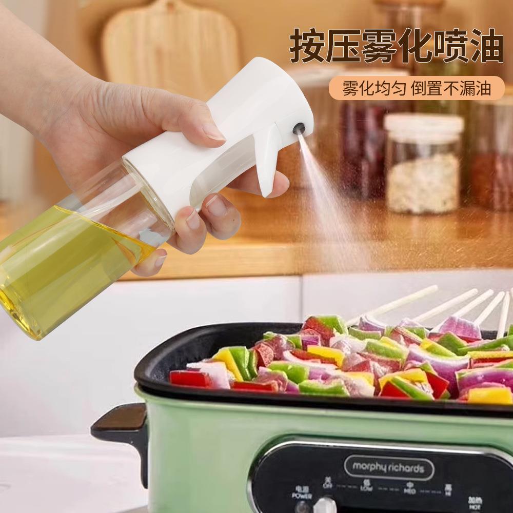 烧烤喷油瓶 空气炸锅玻璃喷油壶200ml300ml500ml塑料油喷