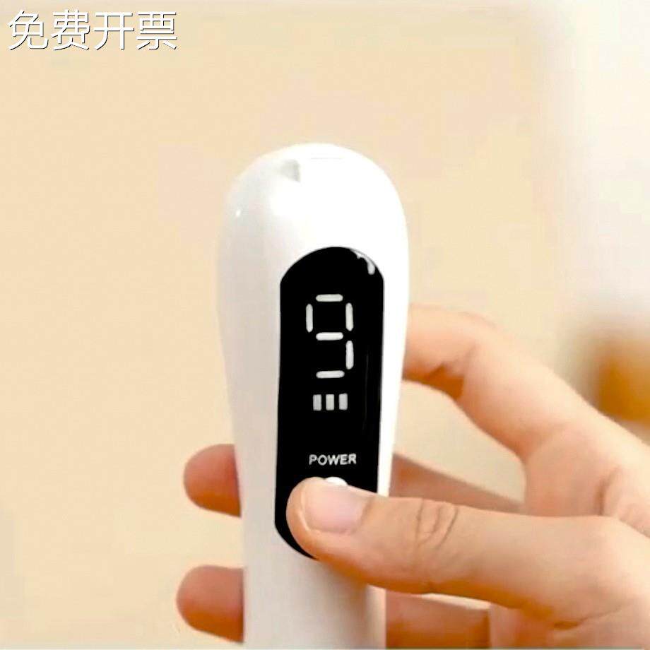 厂家直销跨境小白点痣笔扫斑笔电动美容点斑笔液晶激光脸部美容仪