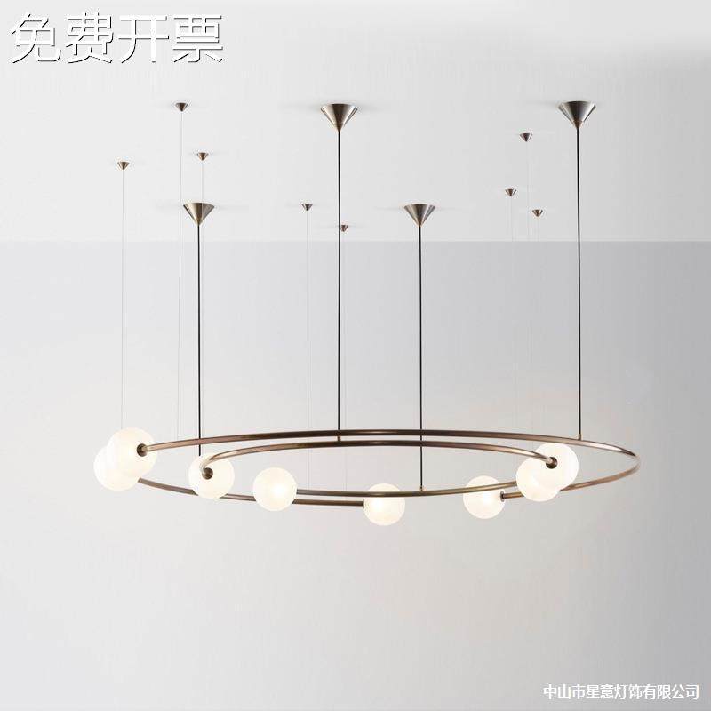 设计师客厅吊灯现代简约大气样板房圆环灯饰创意个性餐厅卧室灯具,橡塑材料及制品,其他橡胶制品,淘宝优惠券,粉丝福利购,淘宝优惠卷