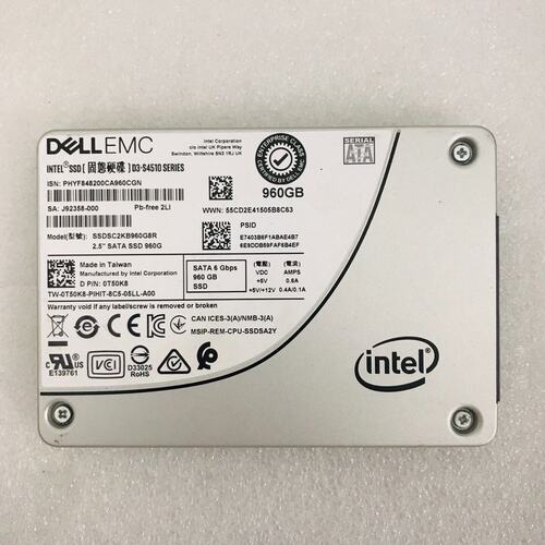 议价S4510 960G固态 SSDSC2KB960G8R