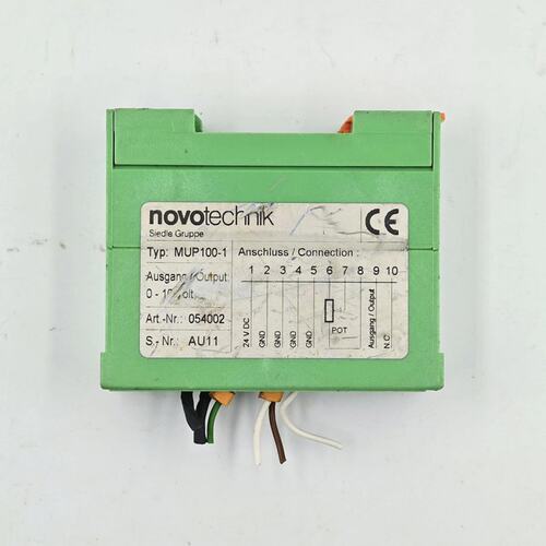 议价德国Novotechnik信号转换器 MUP100-1